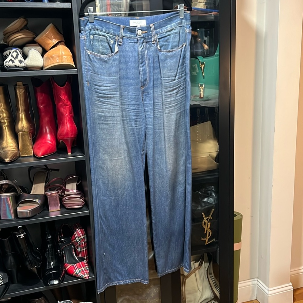 Rag & Bone trouser style jeans